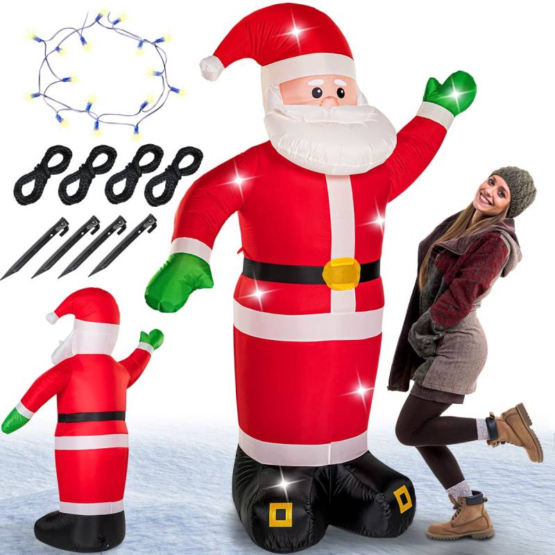Aufblasbarer Weihnachtsmann XXL von monzana®