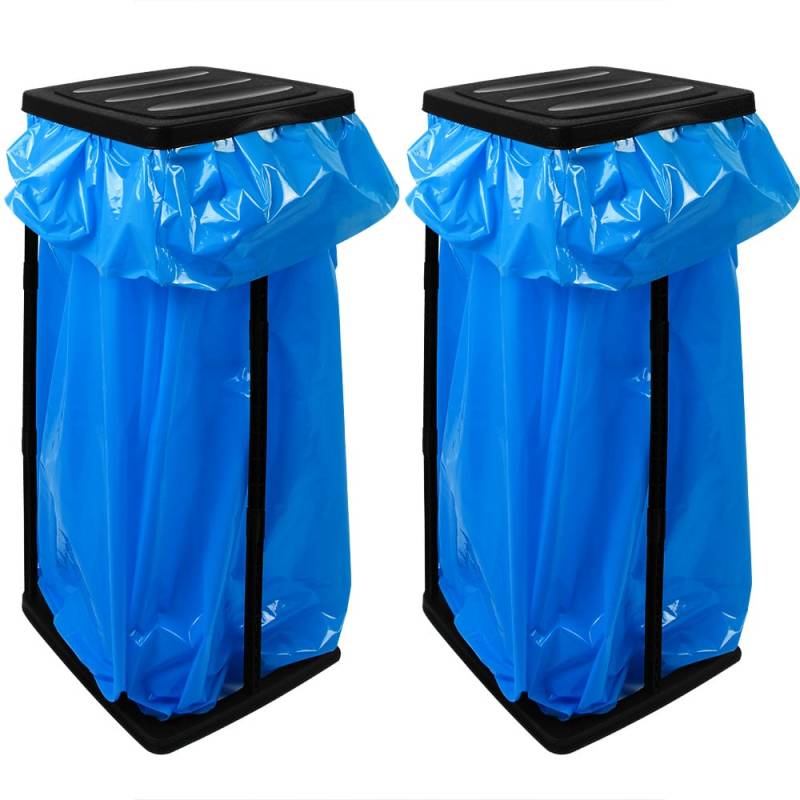 Müllsackständer 2er-Set 70x35x30cm max 60L von Deuba®