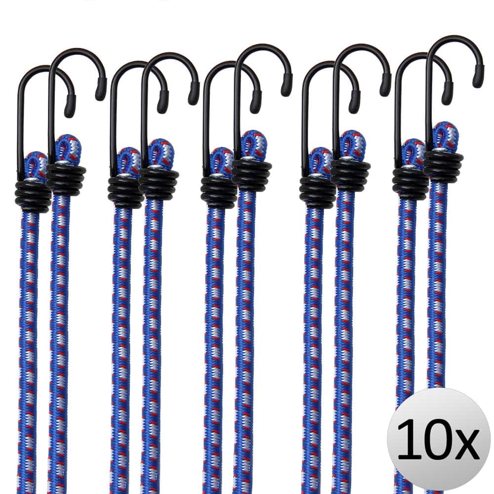 Spanngummi 10er-Set Blau Expander 30,5cm von monzana®