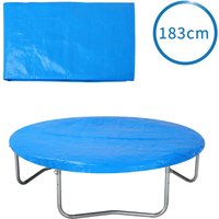 monzana® Abdeckung Trampolin Blau Ø183cm von Casaria