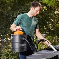 Aschesauger 1200W schwarz orange von Casaria