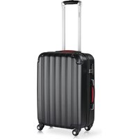 monzana Koffer Hartschale Baseline Schwarz L aus ABS 62l 39,5x25x60cm von Casaria