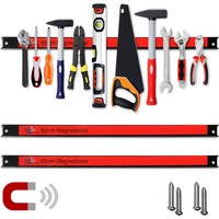 monzana Magnetleiste 2er-Set 60cm inkl. Montagematerial von Casaria