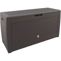 Deuba Auflagenbox Matuba Braun 310L Rollen von Deuba