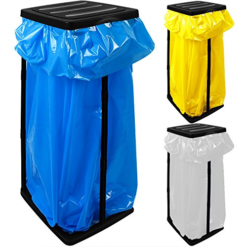 Deuba® 3x Müllsackständer für Müllsäcke 60L 3fach höhenverstellbar Müllsackhalter Abfallbehälter Müllbeutelhalter von Deuba