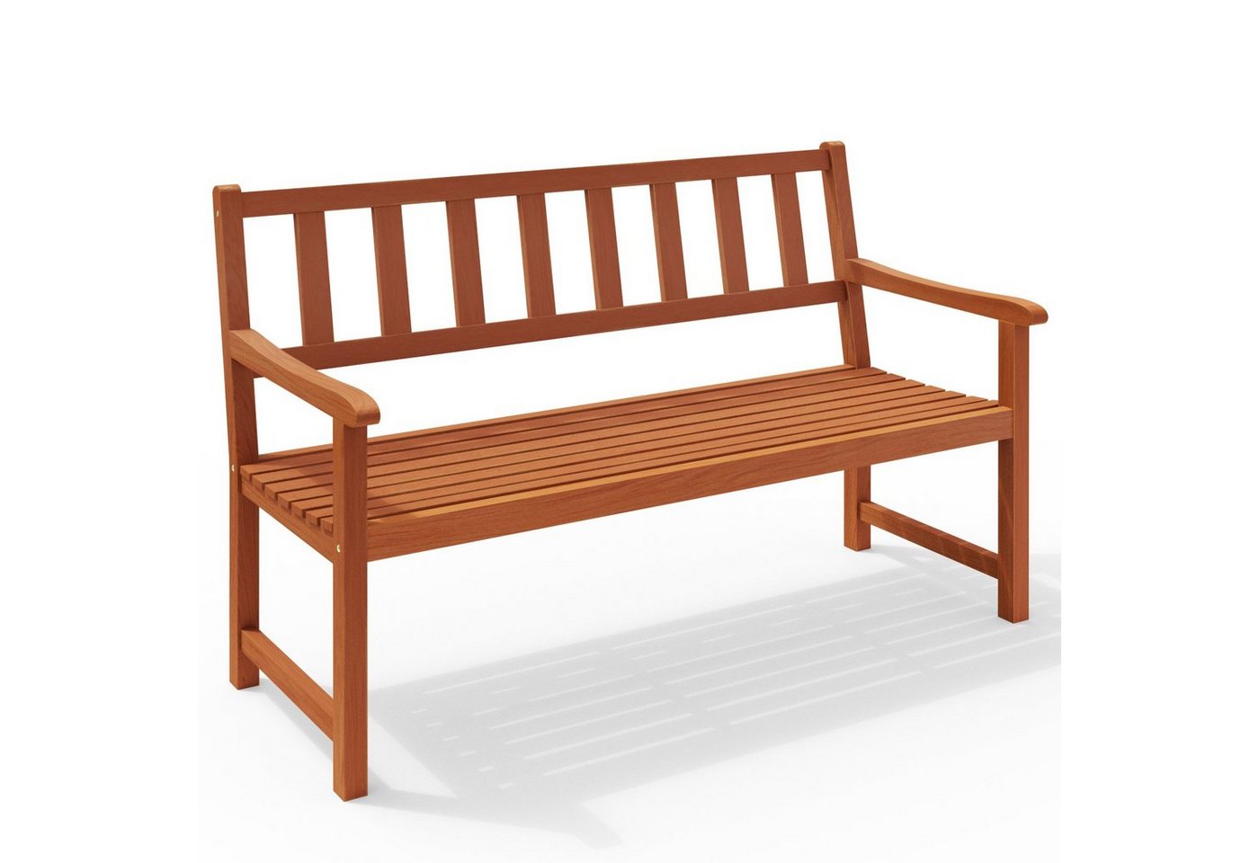 Casaria Bank Kensington, Akazie Holz Wetterfest 320kg Belastbar 120x90x58cm FSC® Garten Bank von Casaria