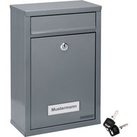 Deuba Briefkasten 32 x 22 x 9cm grau Deuba Briefkasten 32 x 22 x 9cm grau von Deuba