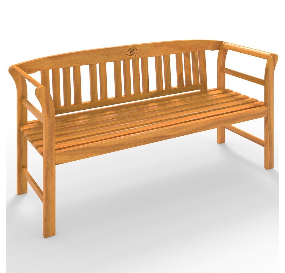 Deuba Gartenbank, Wetterfest Eukalyptus Holz FSC®-zertifiziert 400kg Belastbar 3-Sitzer von Deuba