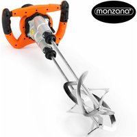 Rührwerk bis 90L ergonomisch 2-Gang-Getriebe M14 Mörtelrührer Mischer Betonrührer Doppel Hand-Rührgerät - Deuba von monzana