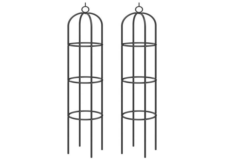 Deuba Spalier, 2er Set Rosensäule - Rankhilfe 200x40cm von Deuba