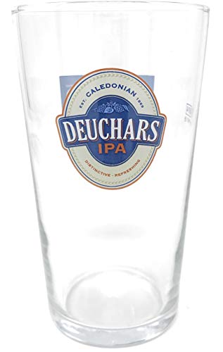 Deuchars IPA Pint-Glas Edinburgh Fransen Special Edition Nucealated von Deuchars IPA