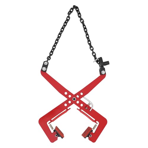 Bordsteinzange, Versetzzange für Steine – Steinträger Hebevorrichtung aus legiertem Stahl, 350kg Tragkraft, verstellbare Klemmöffnung 30-51cm, rutschfeste Gummibacken Bordsteinzange, Versetzzange für Steine – Steinträger Hebevorrichtung aus legiertem Stahl, 350kg Tragkraft, verstellbare Klemmöffnung 30-51cm, rutschfeste Gummibacken von Deurqund