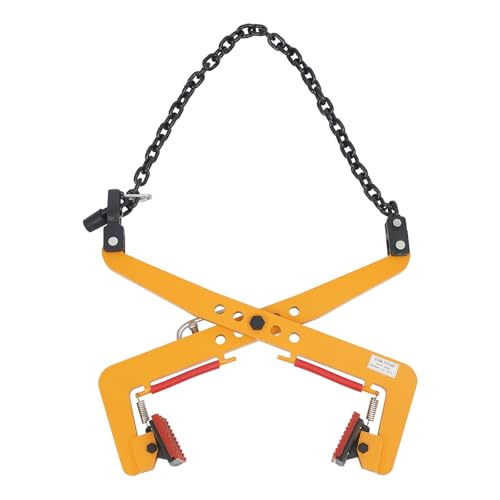 Bordsteinzange Versetzzange für Steine mit Ketten-System, 350kg Kapazität, verstellbare Klemmöffnung 30-51cm, Steinträger Hebevorrichtung für Kran & Bagger Bordsteinzange Versetzzange für Steine mit Ketten-System, 350kg Kapazität, verstellbare Klemmöffnung 30-51cm, Steinträger Hebevorrichtung für Kran & Bagger von Deurqund