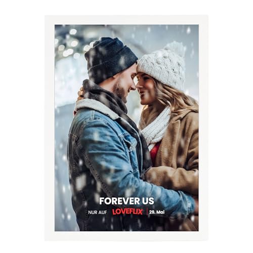 Deutsam Personalisiertes Netflix Style Cover mit eigenem Bild als Geschenk zum Valentinstag für Freund Freundin Mann Frau (Cover 3) von Deutsam