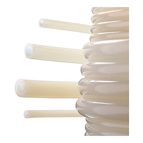 Deutsch & Neumann Silikon Laborschlauch, Transparent, 1mm Wandstärke, 8mm Durchmesser, 25m Länge von D&N
