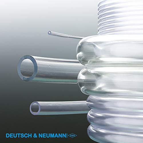 Silikonschlauch 10 x 3 mm SI transparent von Deutsch & Neumann