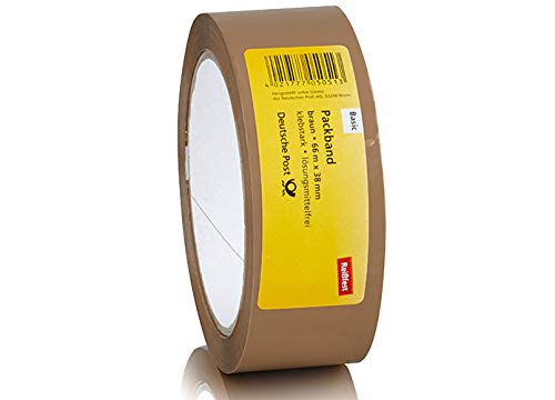 6x Packband 66 m x 38 mm Deutsche Post von Deutsche Post