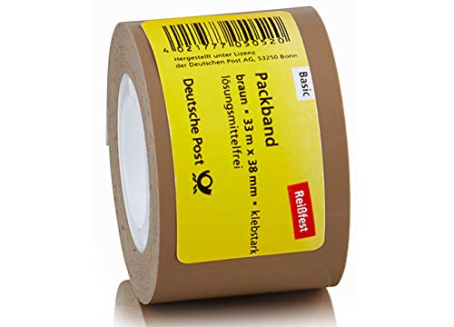 Deutsche Post 6X Packband 33 m x 38 mm von Deutsche Post