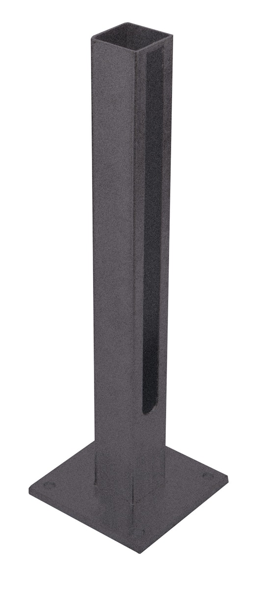 dz Fußplatte-Torpfosten 60x60 - DB703 von Deutsche Zauntechnik