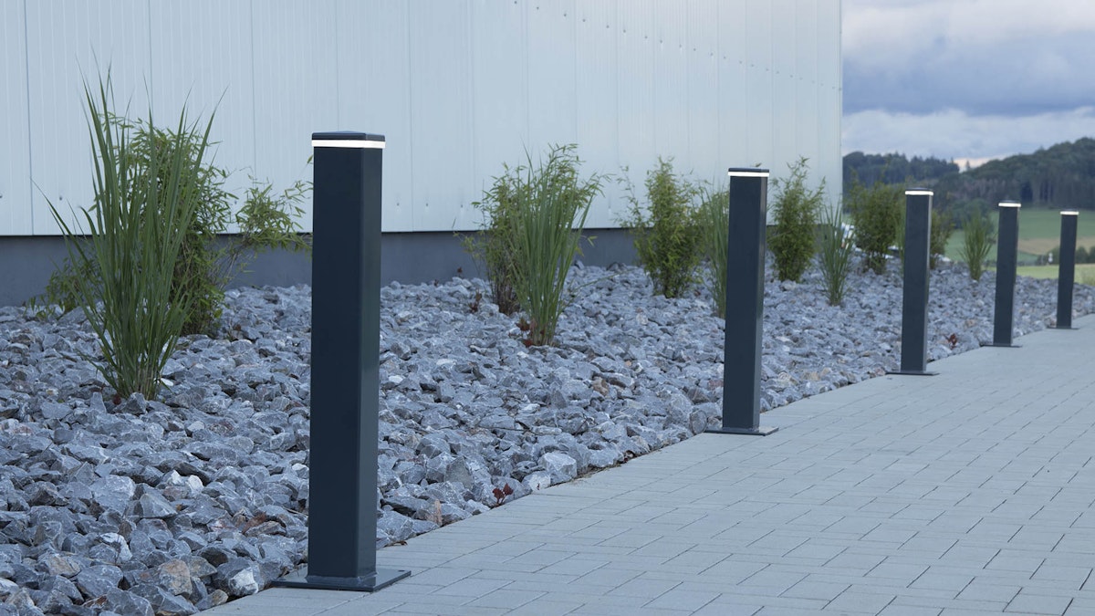 dz LED Zaunbeleuchtung - 60x60 - 7016 dz LED Zaunbeleuchtung - 60x60 - 7016 von Deutsche Zauntechnik