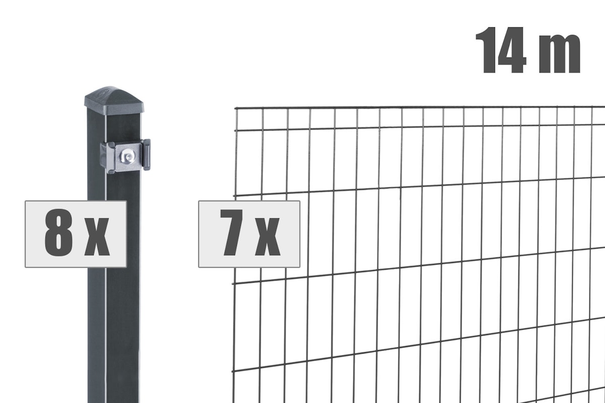 dz Zaunset VP MICHL 14m-0805-7016 von Deutsche Zauntechnik