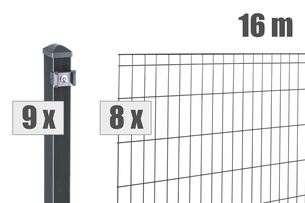dz Zaunset VP MICHL 16m-0805-7016 von Deutsche Zauntechnik