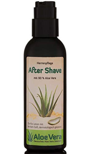 After Shave for Men mit 90% Aloe Vera (1 x 125 ml) von DR. KIM BEISEL Deutsches Aloe Vera Zentrum
