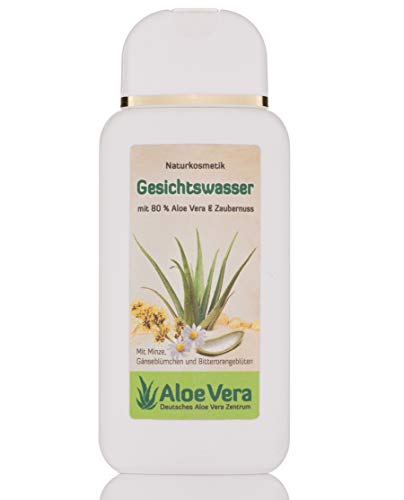 Aloe Vera Gesichtswasser, Naturkosmetik mit 80% Aloe Vera (1 x 200 ml) von DR. KIM BEISEL Deutsches Aloe Vera Zentrum