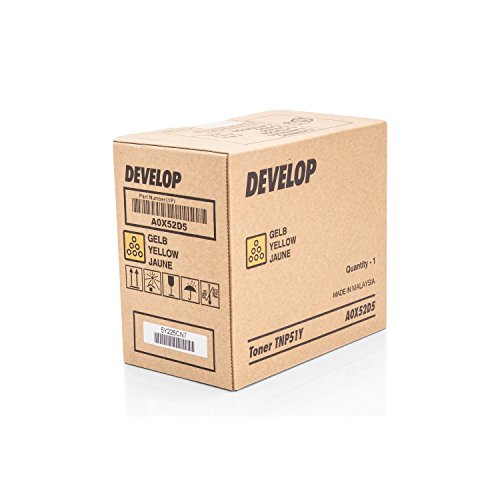 Develop A0 X 52D5 Toner Tonerkassette für Laserdrucker (5000 Seiten, Develop Ineo + 3110) von Develop