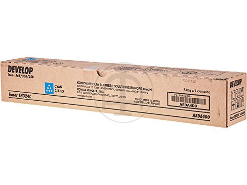 Develop a8da4d0 26000páginas Toner cyan Tonerkassette für Laserdrucker (Cyan, Develop, – Develop Ineo + 258 – Develop Ineo + 308 – Develop Ineo + 368 – Develop Ineo Plus 258 – Develop..., 1 Stück (S), 26000 Seiten) von Develop 10