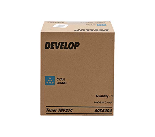 Develop Original A0X54D4 / TNP-27C Toner Cyan Ineo Plus 25 von Develop