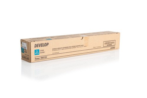Original Develop A33K4D2 / TN-512 C, für Ineo + 454 e Premium Drucker-Kartusche, Cyan, 35000 Seiten von Develop