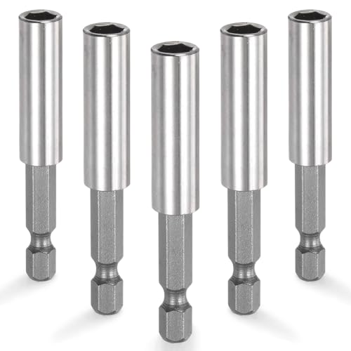 5 x 60 mm Bithalter Magnetisch Bit Halterung, Bohrbit-Halter, Bitverlängerungen Magnetisch Bithalter Verlängerung Für Schraubendreher Bohrer 5 x 60 mm Bithalter Magnetisch Bit Halterung, Bohrbit-Halter, Bitverlängerungen Magnetisch Bithalter Verlängerung Für Schraubendreher Bohrer von Devenirriche