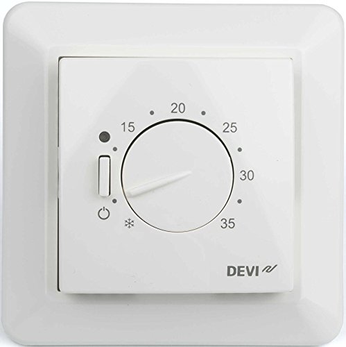 Devi Termostat DEVIreg 531 230V 16A -5-35°C IP31 biały (140F1034) von Devi