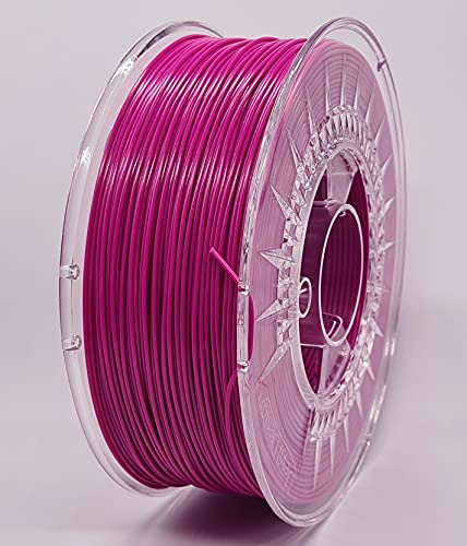 Devil Design | Filament | PLA Purple - lila | 1.75 | 1kG | für Anfänger und Fortgeschrittene | Top Haftung | wenig Stringing | leicht zu drucken | verzugsarm und geruchslos von Devil Design