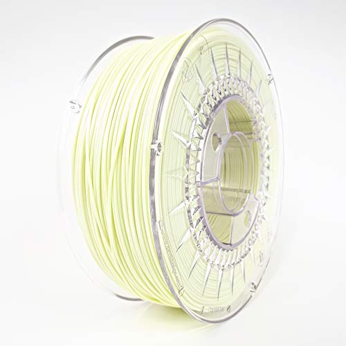 PETG – Vanila - vanille 1kg | Devil Design | 1.75mm | 3D Druck Filament | für Anfänger und Fortgeschrittene | Top Haftung | wenig Stringing | leicht zu drucken | verzugsarm und geruchslos von Devil Design