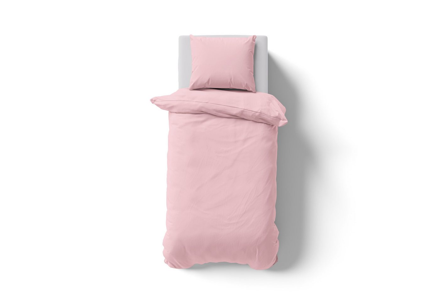 Devior Bettwäsche Set Mikrofaser einfarbig, atmungsaktiv, pflegeleicht & hautfreundlich, 100% Mikrofaser/Polyester, in 10 Farben & 3 Größen mit verstecktem Reißverschluss von Devior