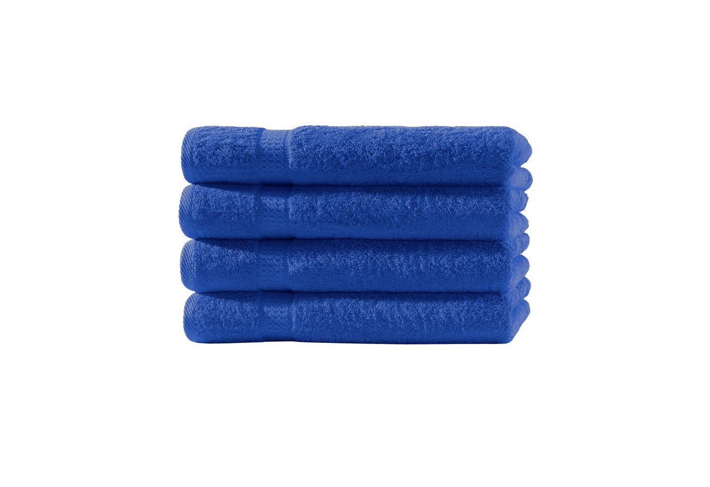 Devior Handtücher 4er Set 50x100 – Flauschige Baumwollhandtücher in Hotelqualität, 100% Baumwolle (Spar-Set), saugstark, schnelltrocknend, pflegeleicht & langlebig mit Bordüre von Devior