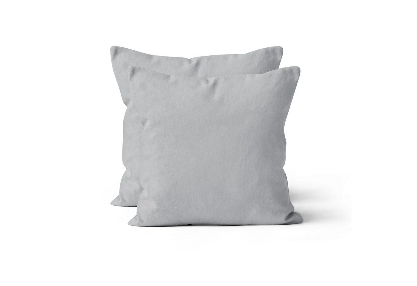 Devior Kissenbezüge 2er Set Baumwolle – Renforce Kissenhüllen in vielen Größen & Farben, atmungsaktiv & pflegeleicht mit YKK-Reißverschluss, 100% Baumwolle von Devior