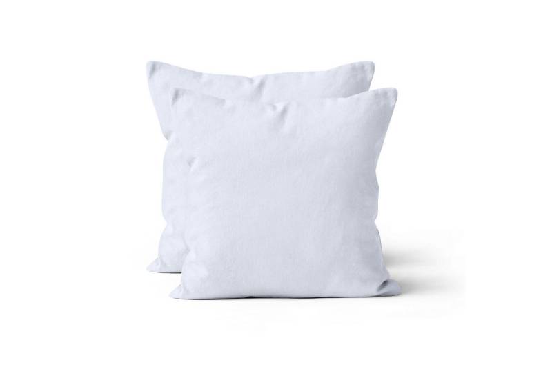 Devior Kissenbezüge Mikrofaser, hautfreundlich & pflegeleicht, in 40x40, 40x80 & 80x80 cm, (2 Stück), in vielen Farben, versteckter Reißverschluss, waschbar bei 60° von Devior