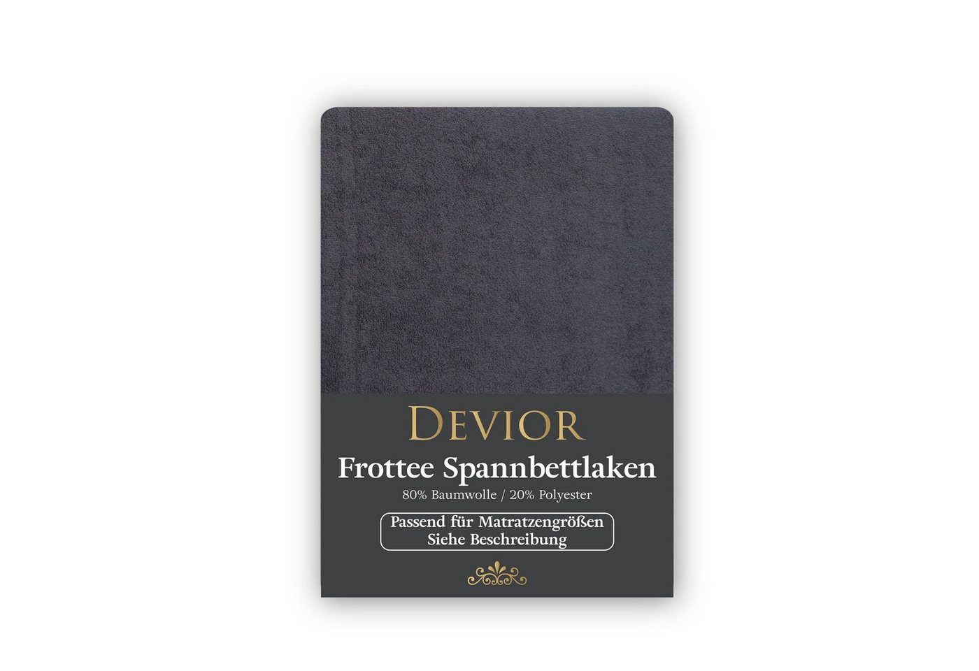 Devior Spannbettlaken Frottee 80% Baumwolle 20% Polyester, Winterspannbettlaken mit 160 g/m², Frottee, Gummizug: Rundumgummizug, 180 x 200 cm für Boxspringmatratze bis 32cm, Blickdicht, Einlaufsicher Devior Spannbettlaken Frottee 80% Baumwolle 20% Polyester, Winterspannbettlaken mit 160 g/m², Frottee, Gummizug: Rundumgummizug, 180 x 200 cm für Boxspringmatratze bis 32cm, Blickdicht, Einlaufsicher von Devior