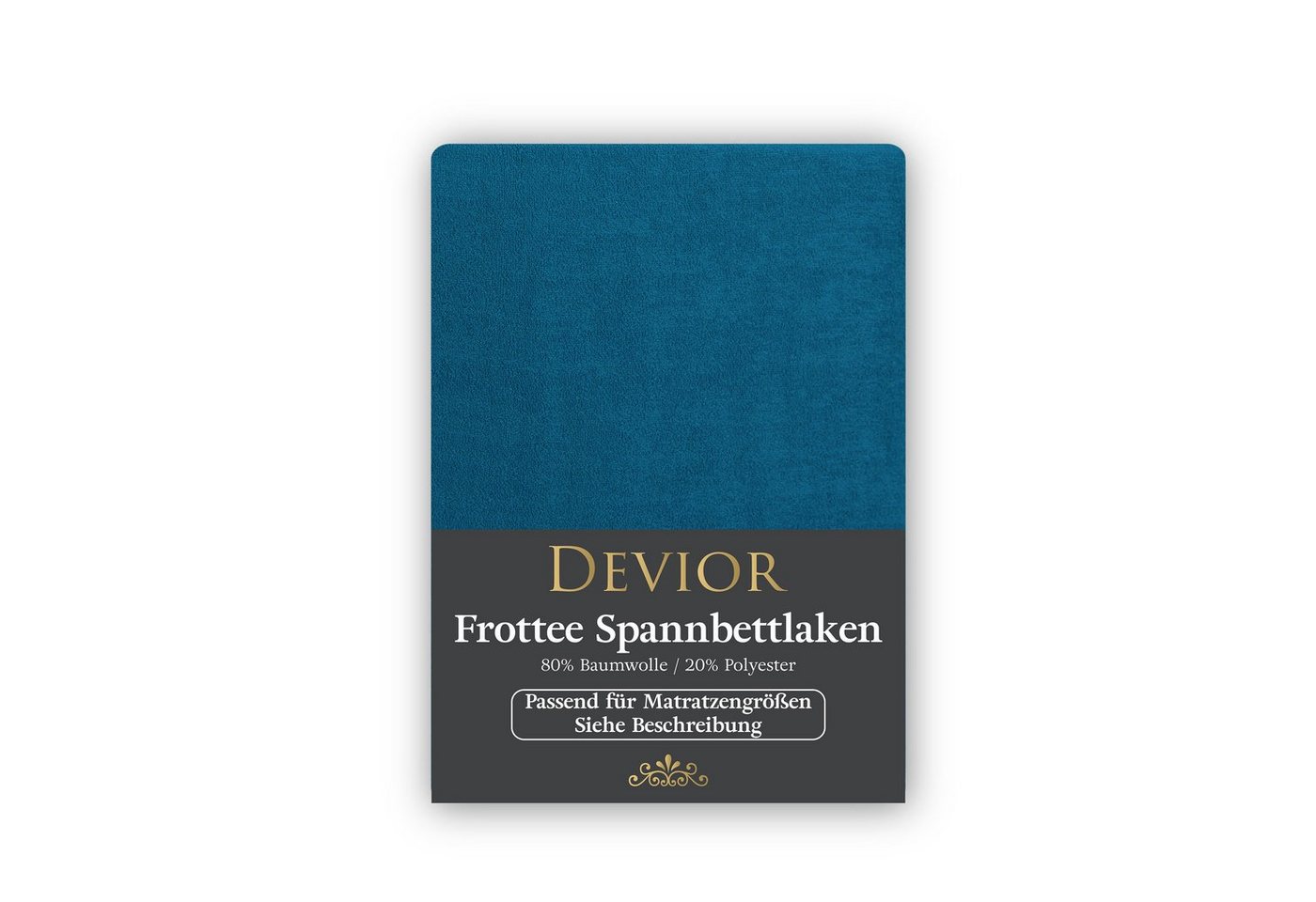 Devior Spannbettlaken Frottee 80% Baumwolle 20% Polyester, Winterspannbettlaken mit 160 g/m², Frottee, Gummizug: Rundumgummizug, 180 x 200 cm für Boxspringmatratze bis 32cm, Blickdicht, Einlaufsicher Devior Spannbettlaken Frottee 80% Baumwolle 20% Polyester, Winterspannbettlaken mit 160 g/m², Frottee, Gummizug: Rundumgummizug, 180 x 200 cm für Boxspringmatratze bis 32cm, Blickdicht, Einlaufsicher von Devior