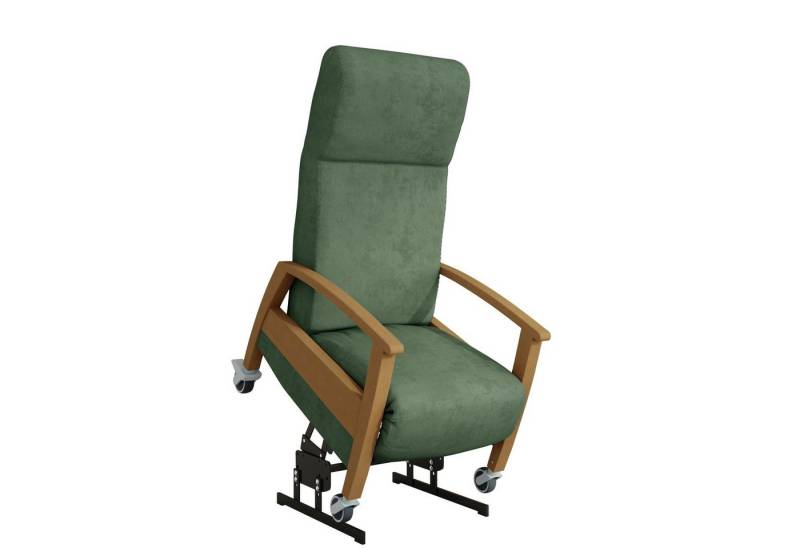 Devita Stuhl Pflegesessel GANDA Lift 2 mit Aufstehhilfe, Rollen bis 140 kg (kein Set), made in Germany von Devita
