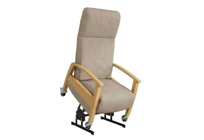 Devita Stuhl Pflegesessel GANDA Lift 2 mit Aufstehhilfe, Rollen bis 140 kg (kein Set), made in Germany von Devita
