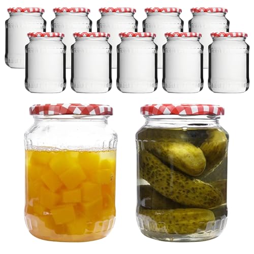 Devitre 12 Einmachgläser 720ml mit Deckel und Etiketten Devitre 12 Einmachgläser 720ml mit Deckel und Etiketten von Devitre