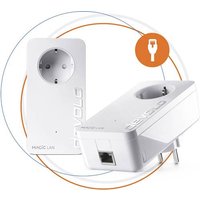 Devolo Magic 2 LAN Starter Kit Powerline Starter Kit 8260 EU Powerline 2400MBit/s von Devolo