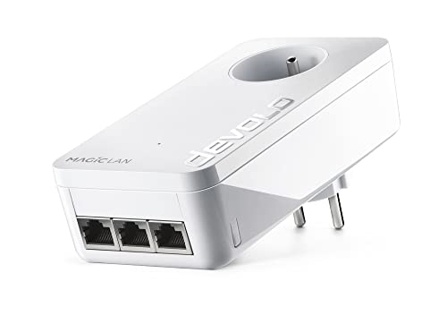 Devolo Magic 2 LAN Triple BE Powerline Single Adapter 2,4 Gbit/s von Devolo