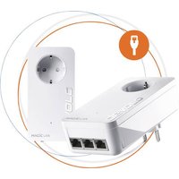Devolo Magic 2 LAN triple Starter Kit Powerline Starter Kit 8517 EU Powerline 2400MBit/s von Devolo
