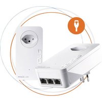 Devolo Magic 2 LAN triple Starter Kit Powerline Starter Kit 8513 CH Powerline 2400MBit/s von Devolo