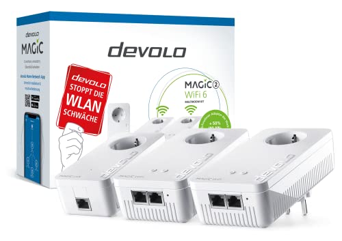 Devolo Magic 2 Powerline WLAN Multiroom Starter Kit 2400MBit/s von Devolo